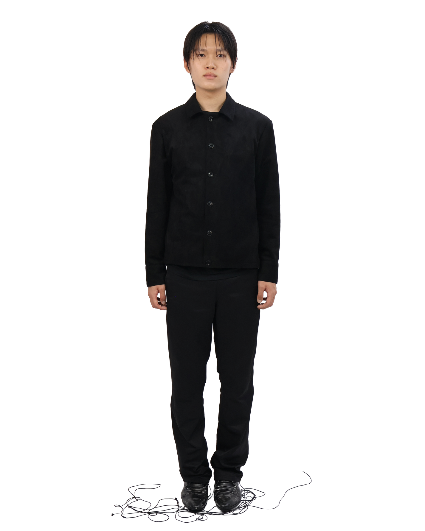 Suede Jacket - Black