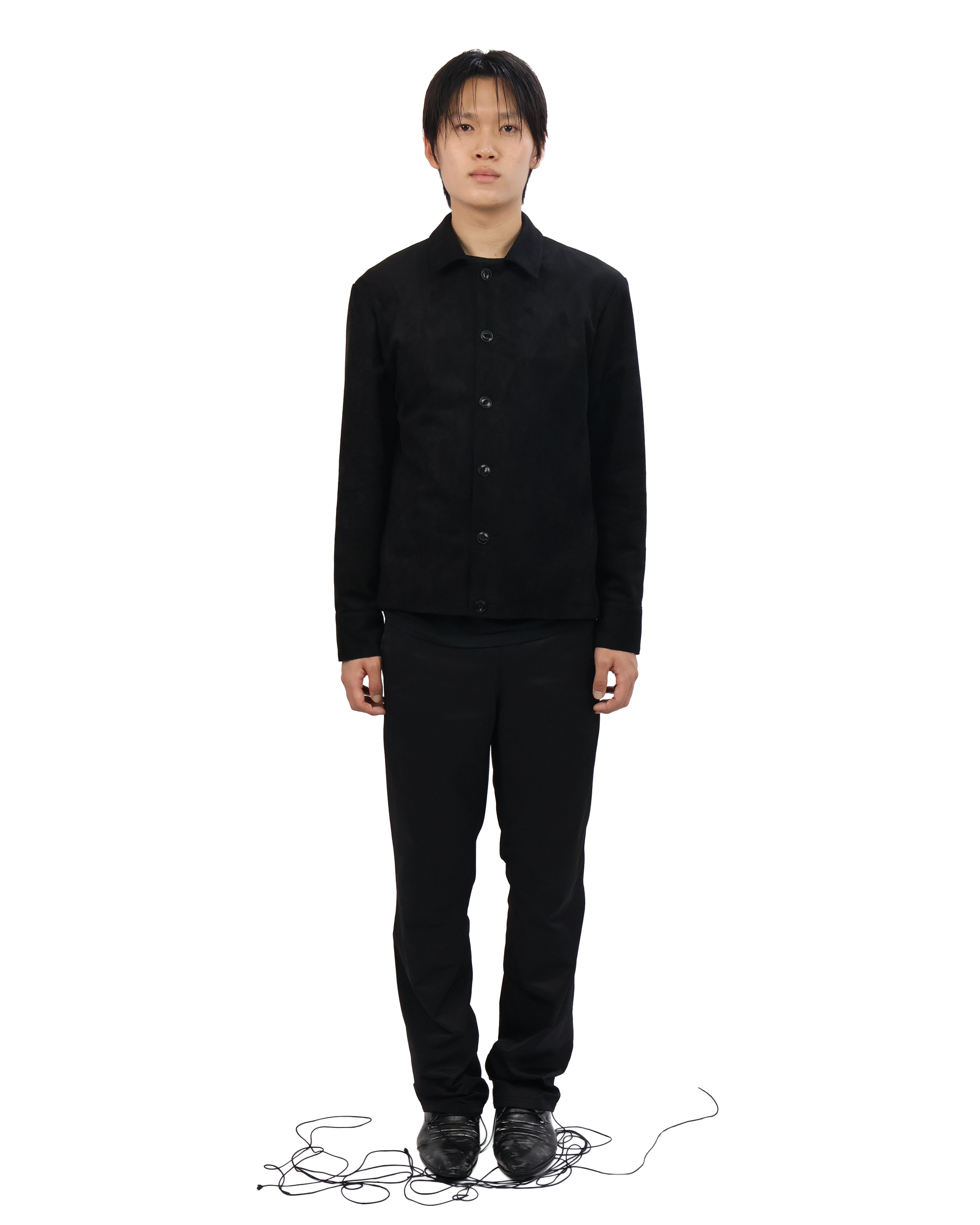 Suede Jacket - Black