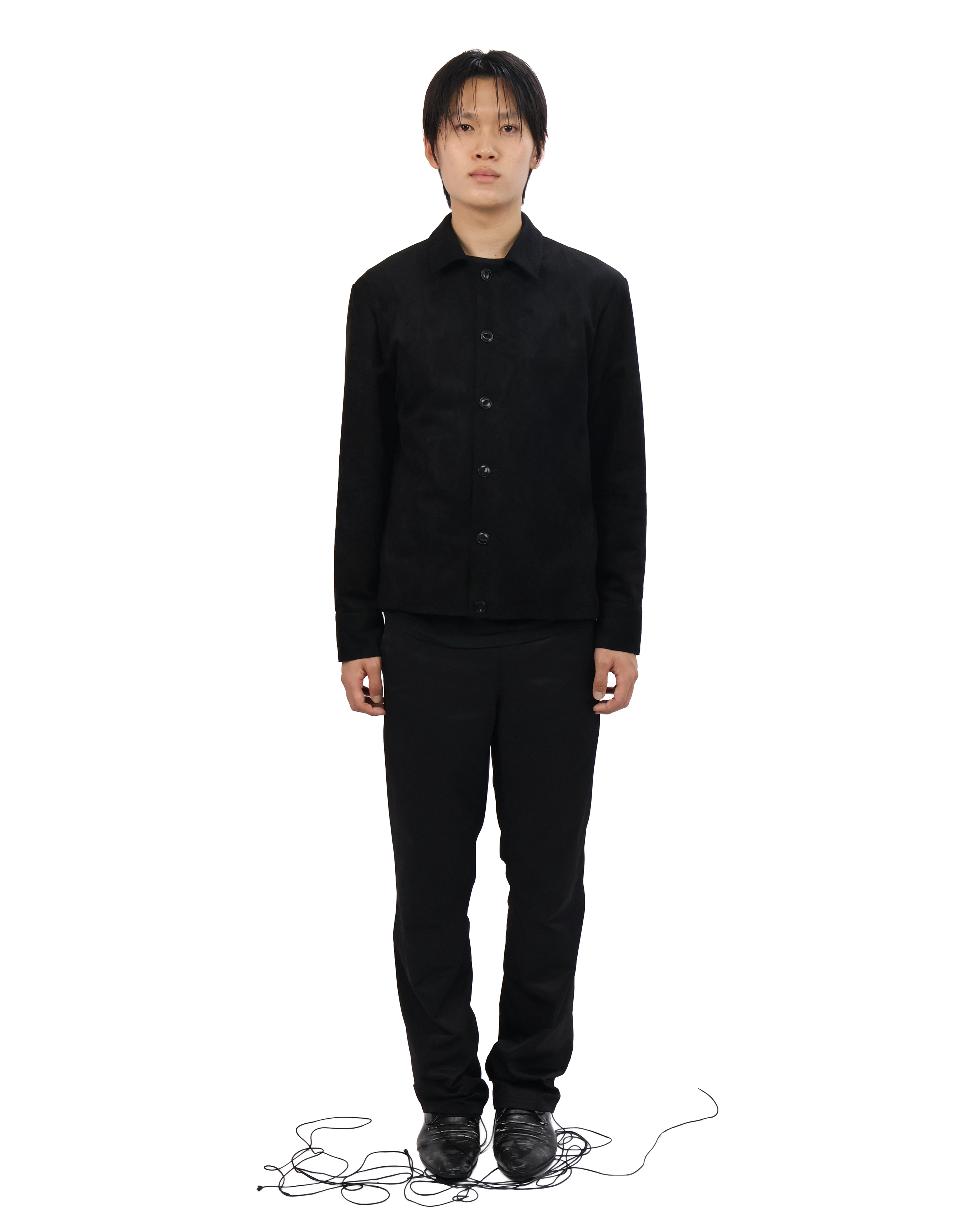 Suede Jacket - Black