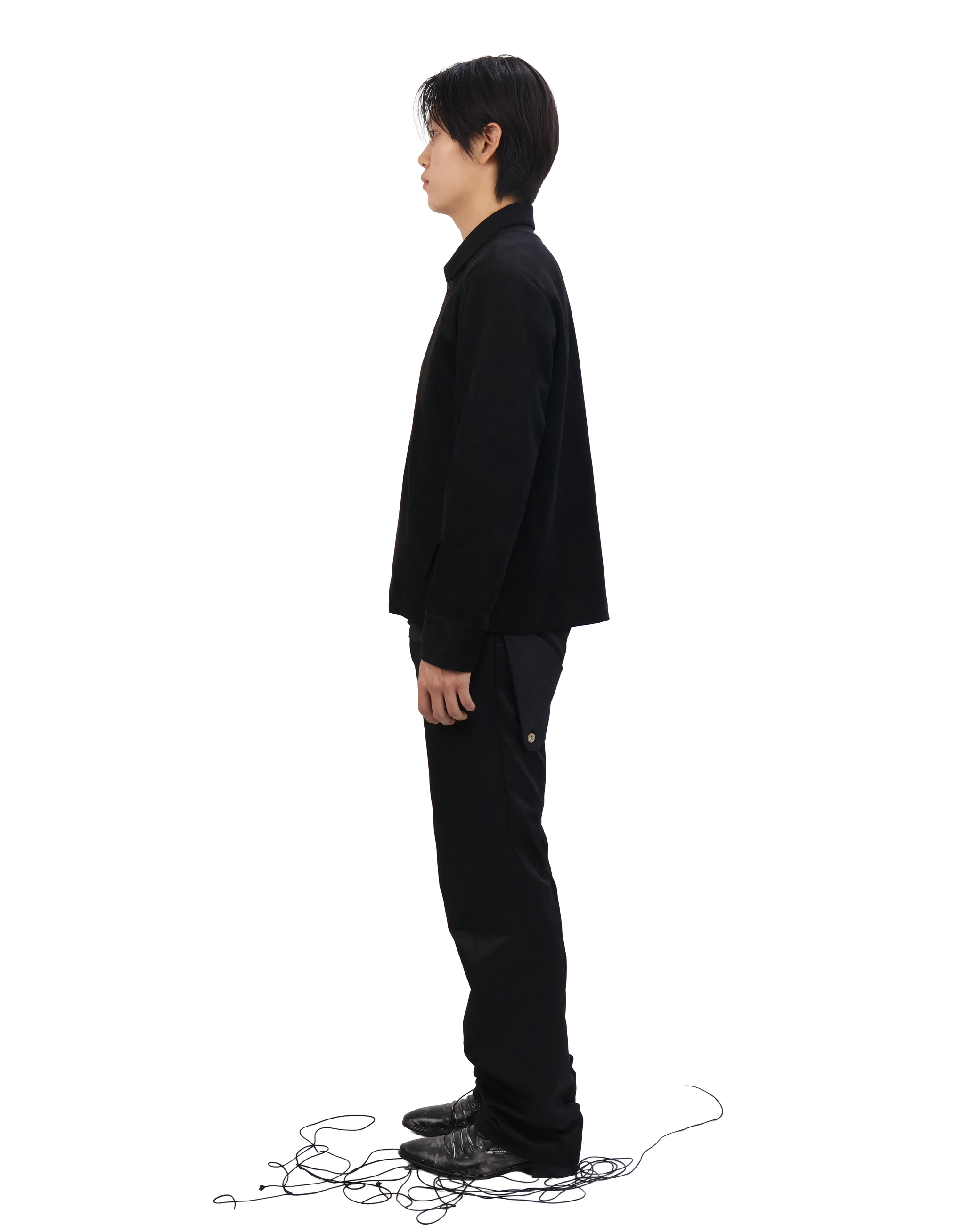 Suede Jacket - Black