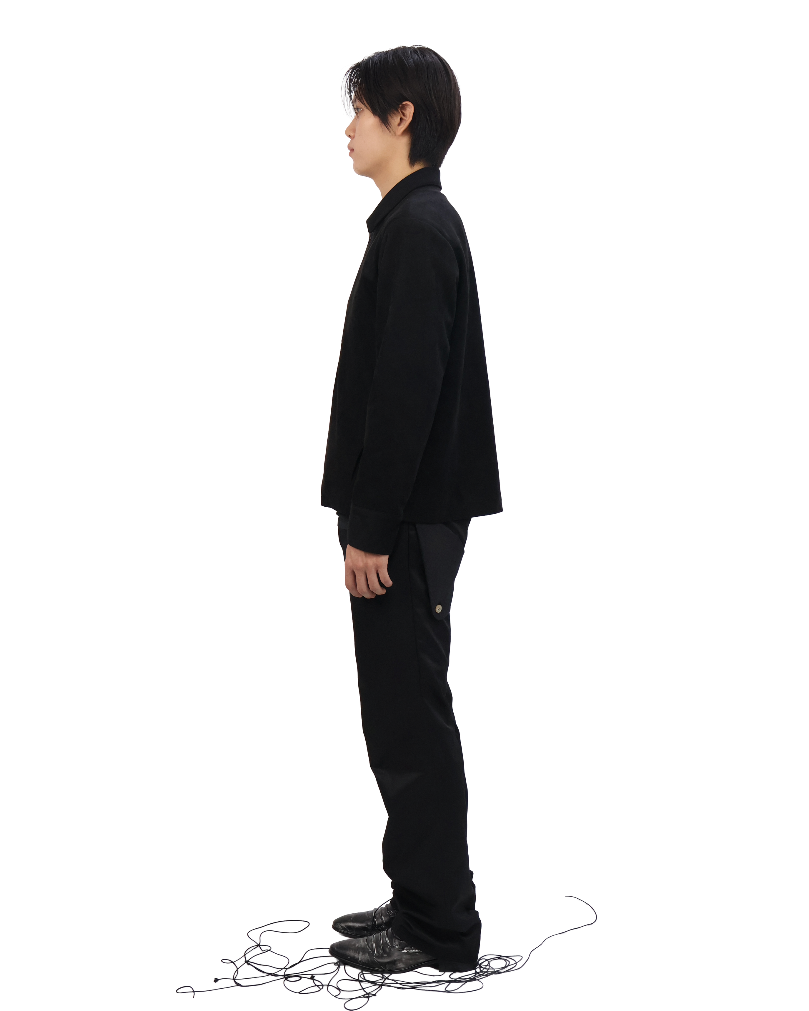 Suede Jacket - Black