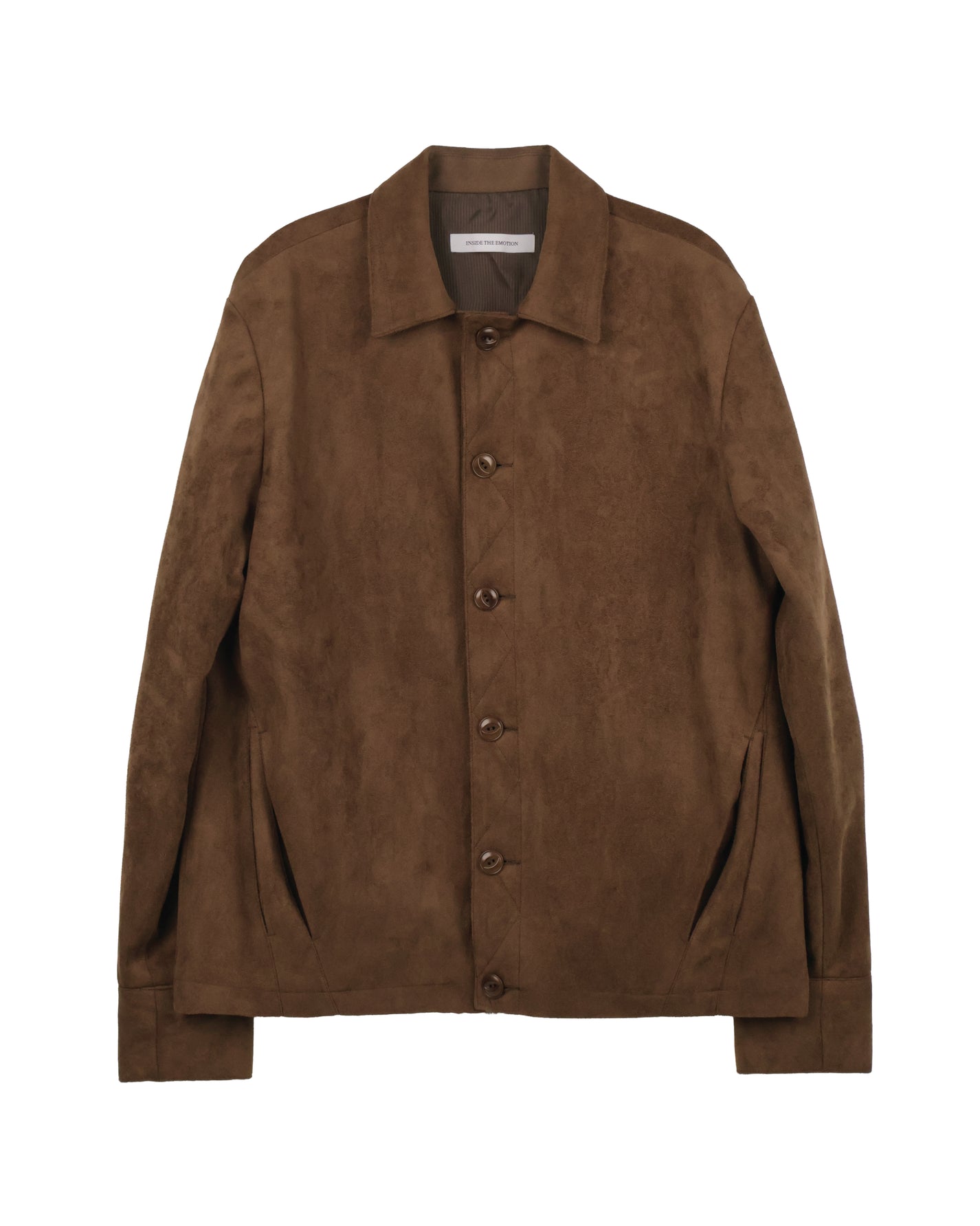 Suede Jacket - Brown