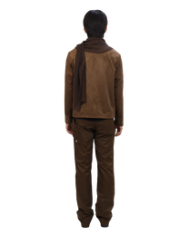 Suede Jacket - Brown