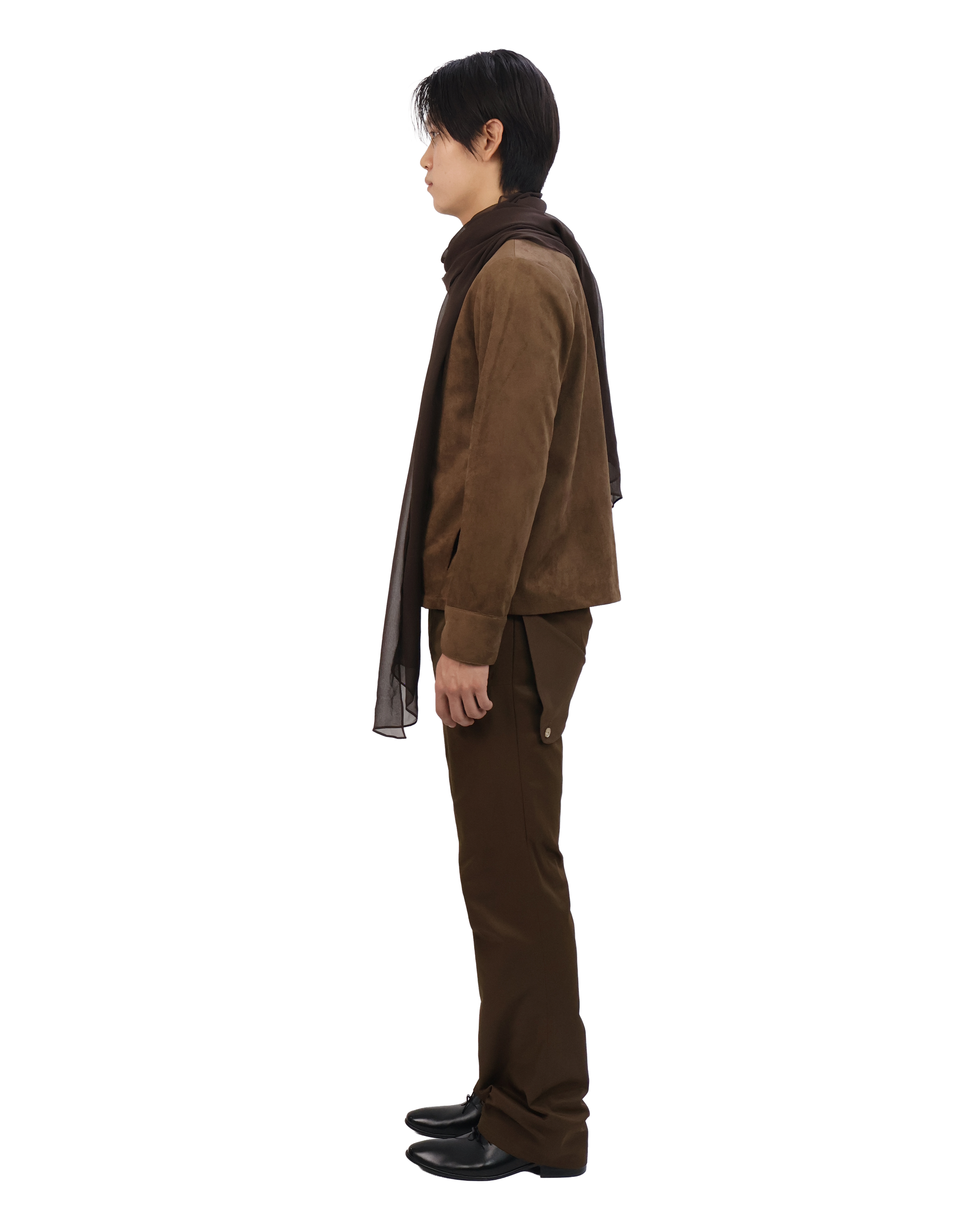 Suede Jacket - Brown