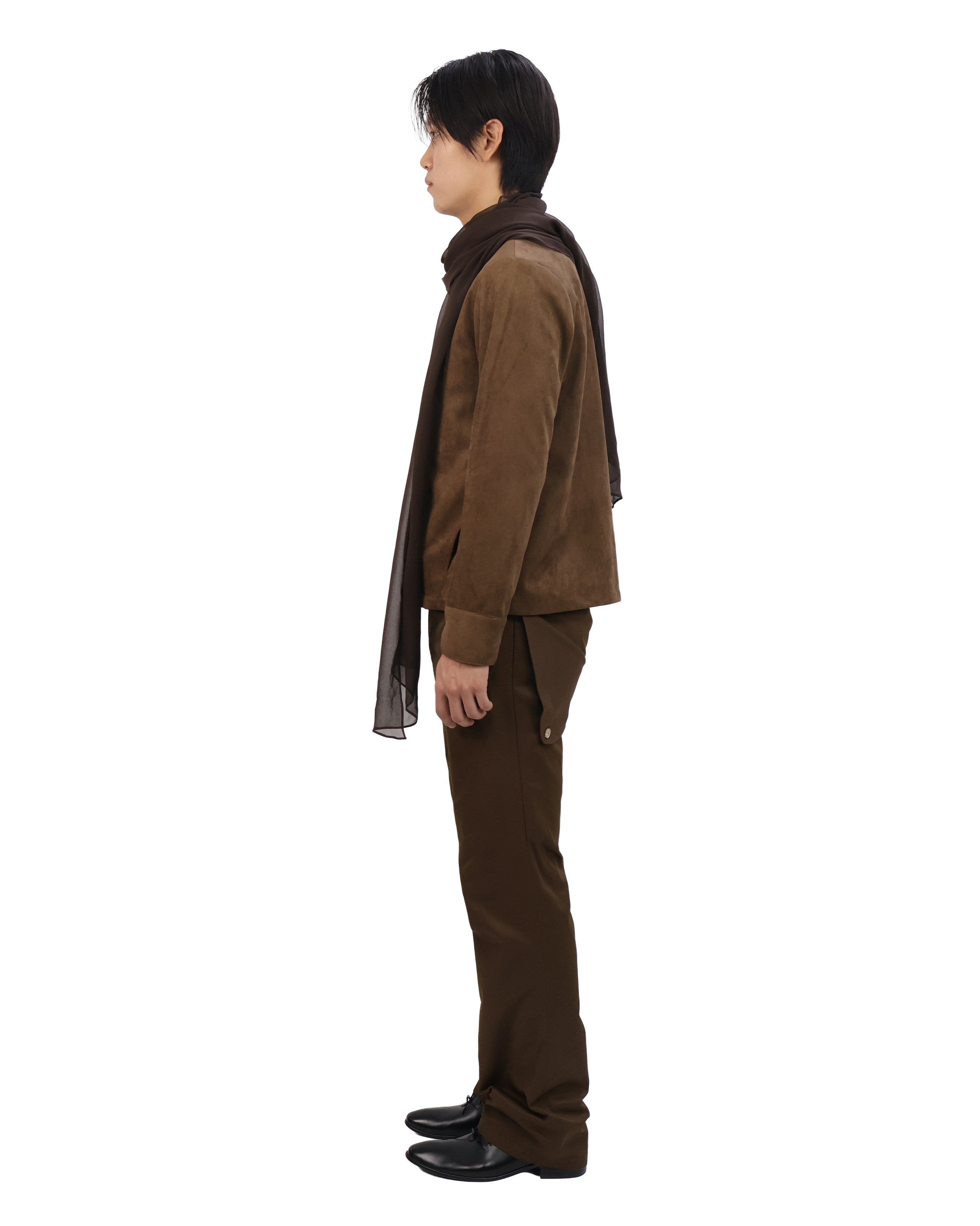 Suede Jacket - Brown