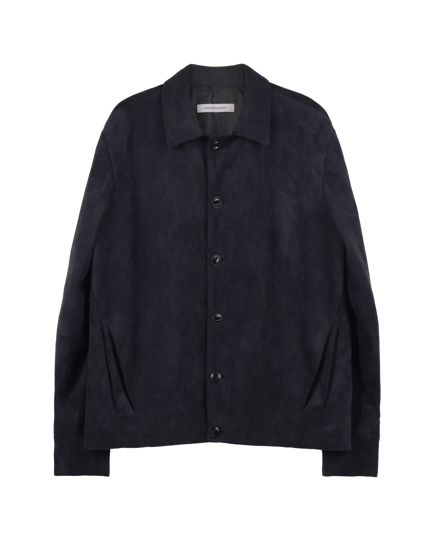 Suede Jacket - Deep Navy