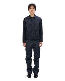 Suede Jacket - Deep Navy