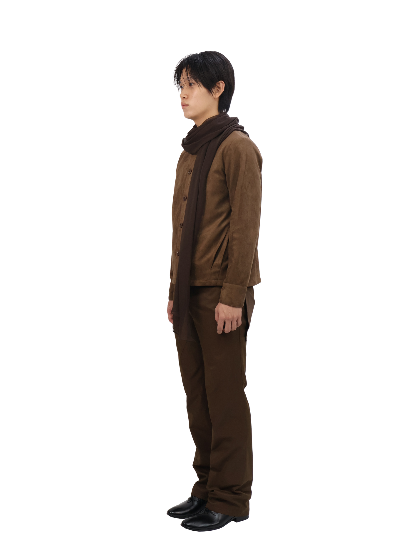 Suede Jacket - Brown