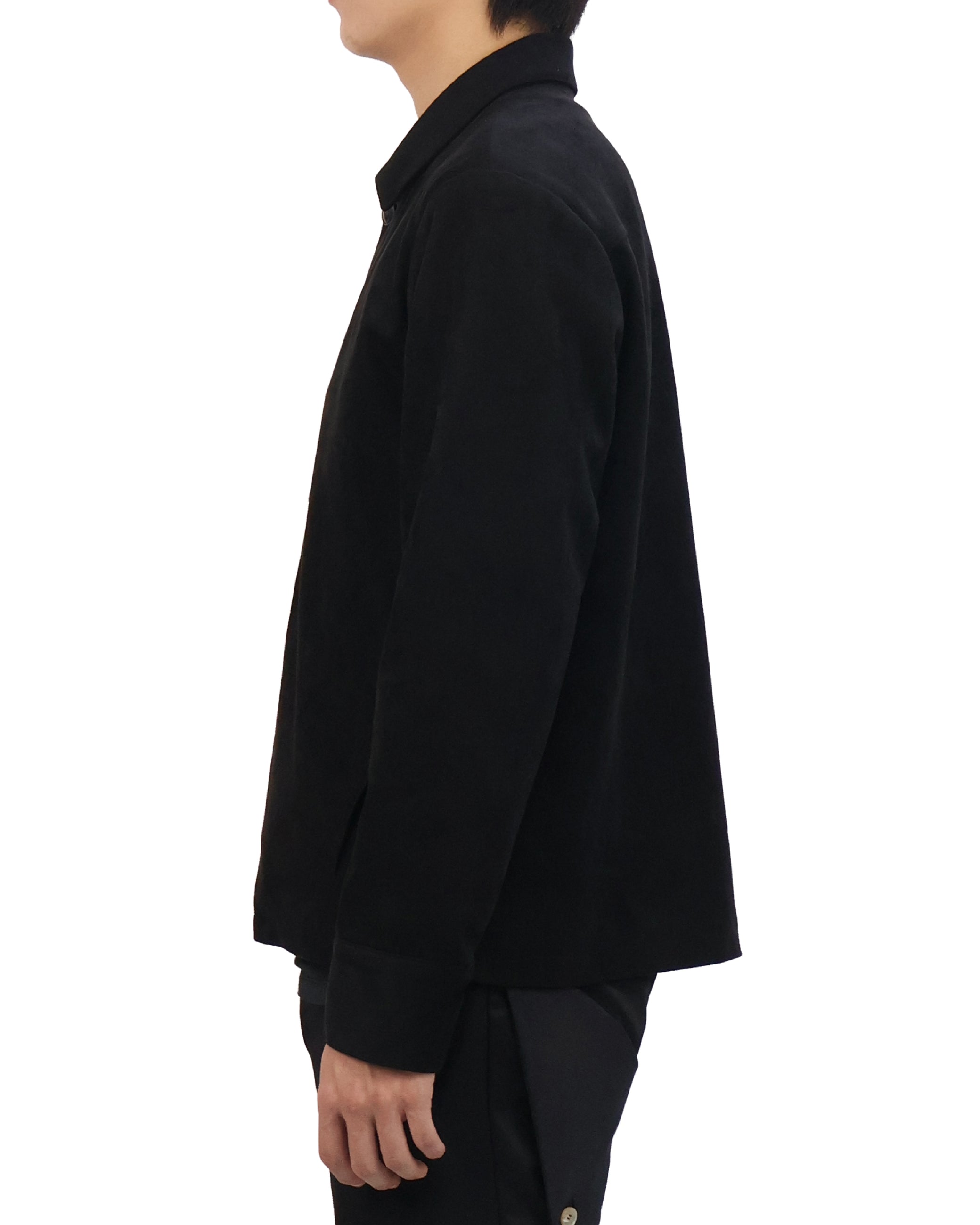 Suede Jacket - Black