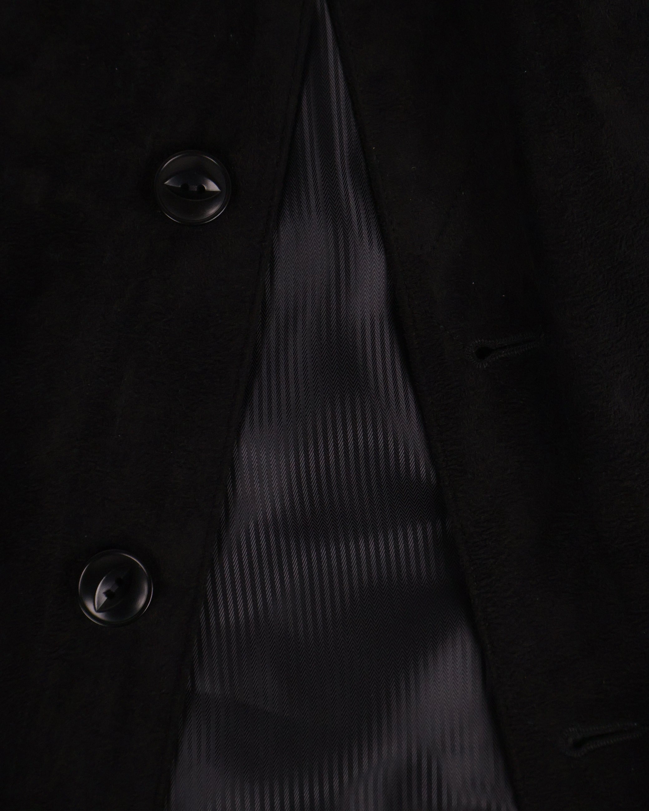 Suede Jacket - Black