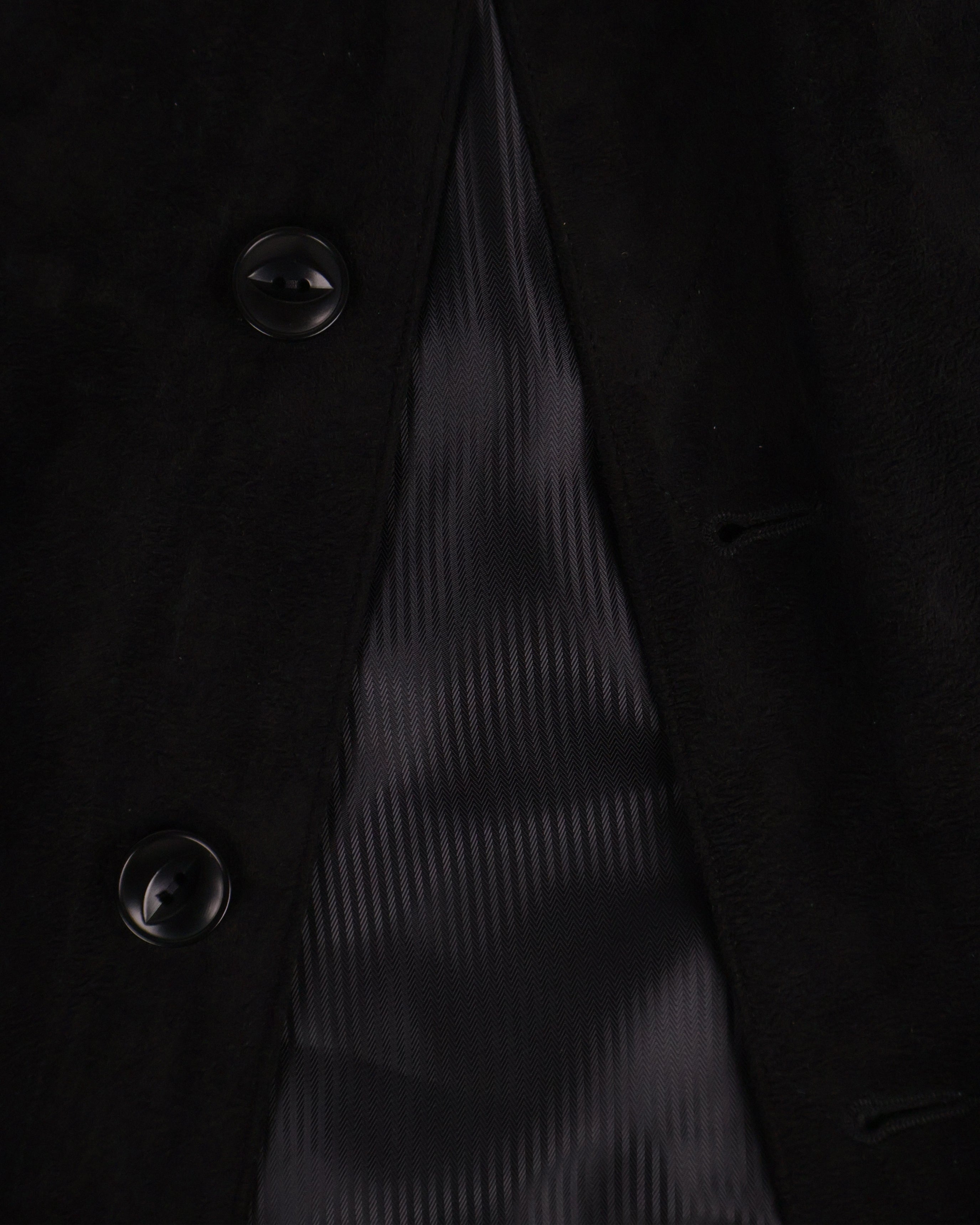 Suede Jacket - Black