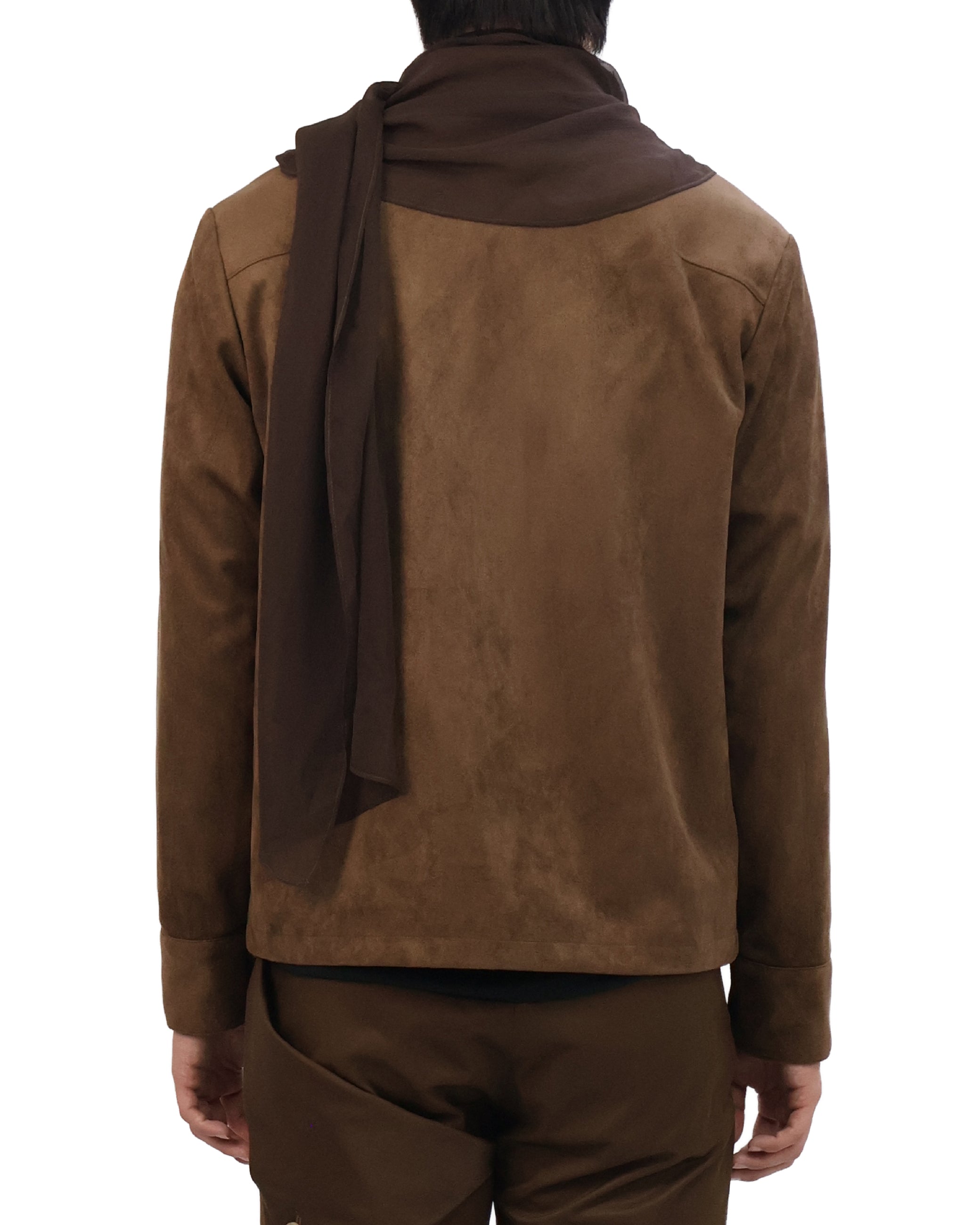 Suede Jacket - Brown