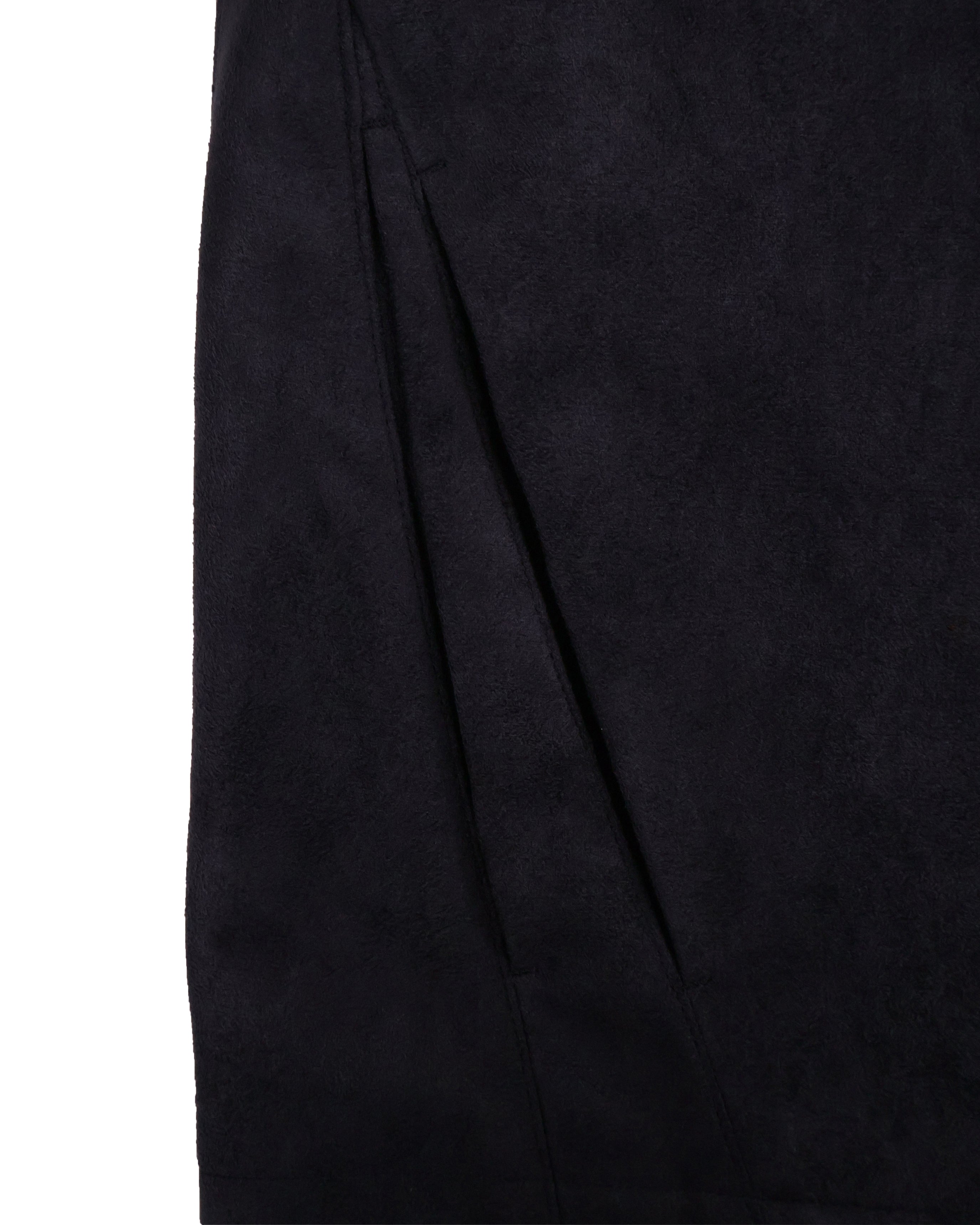 Suede Jacket - Deep Navy