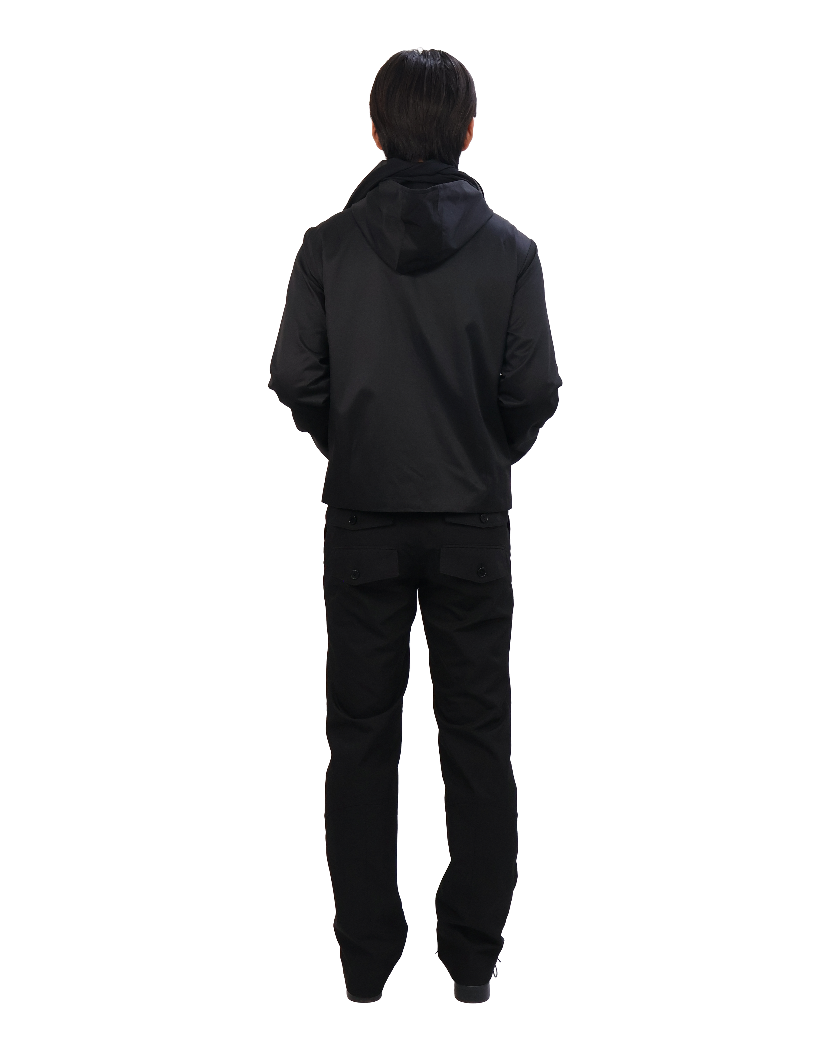 Hooded Jacket - Black