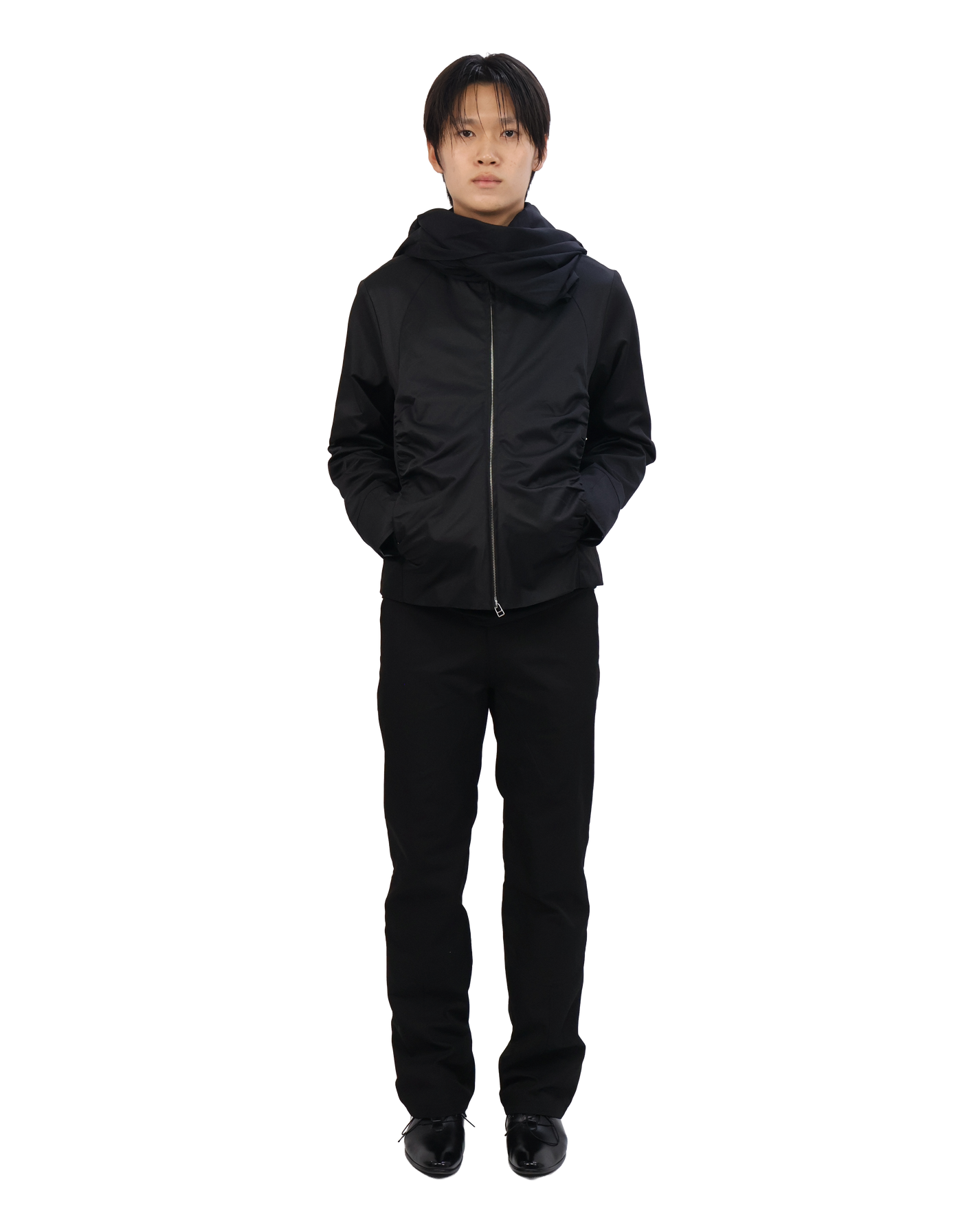 Hooded Jacket - Black