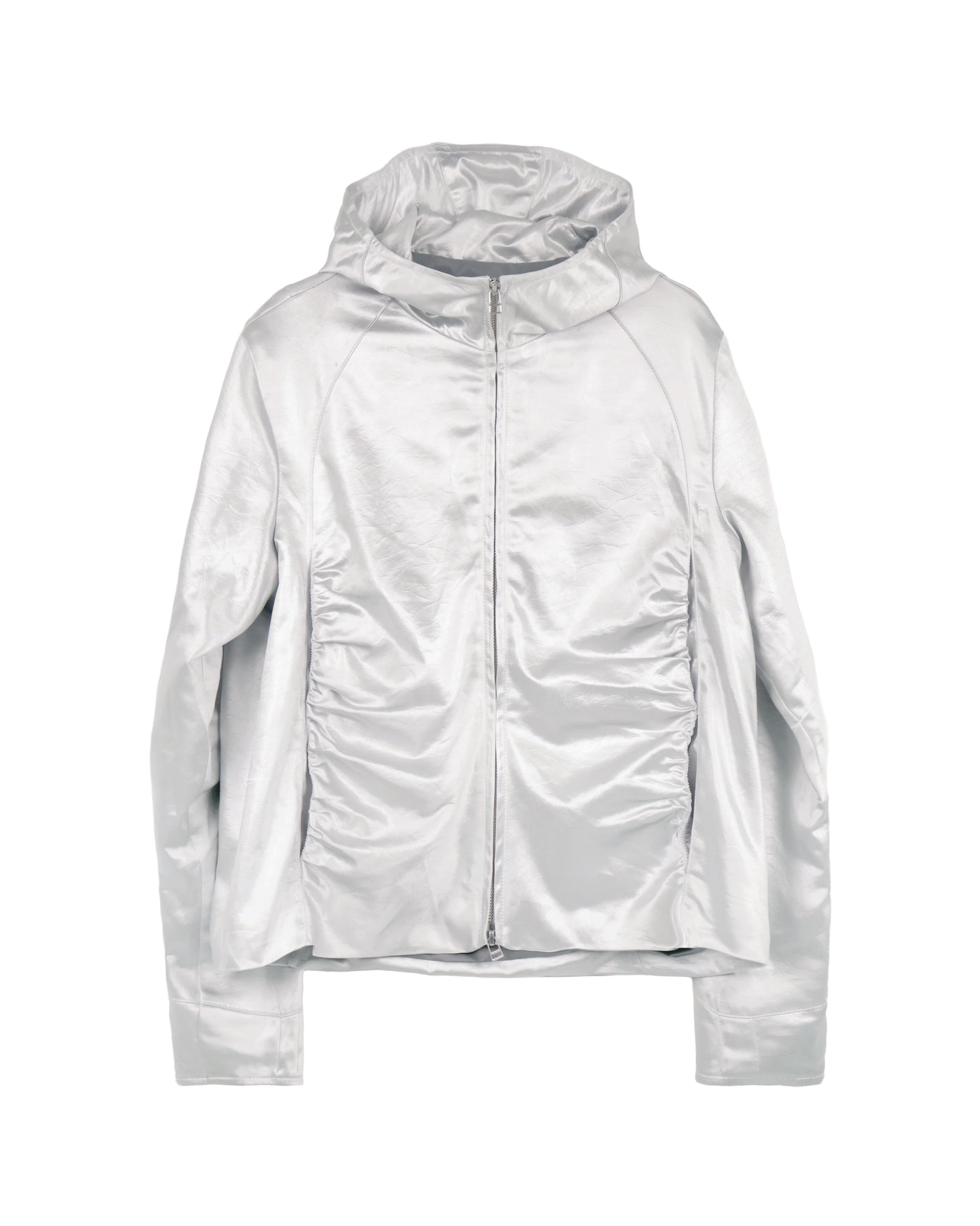 Hooded Jacket - Silver