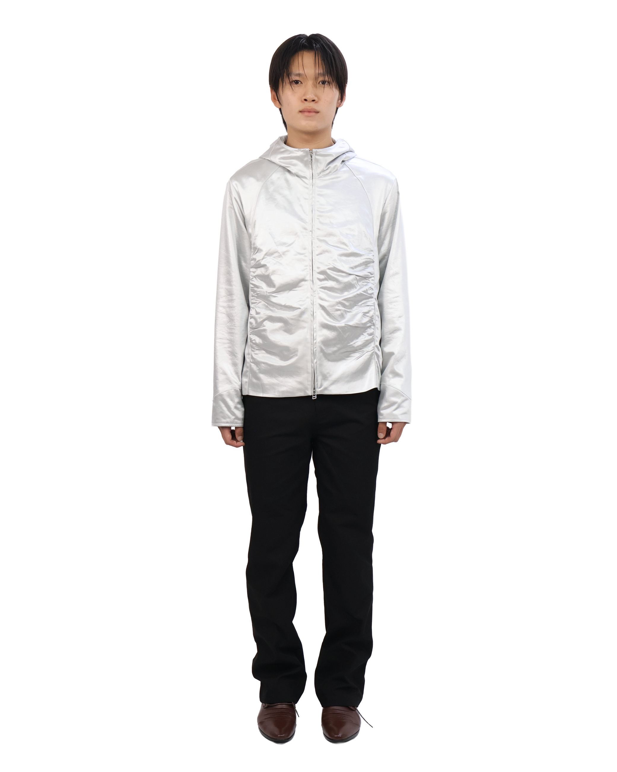 Hooded Jacket - Silver