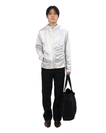 Hooded Jacket - Silver