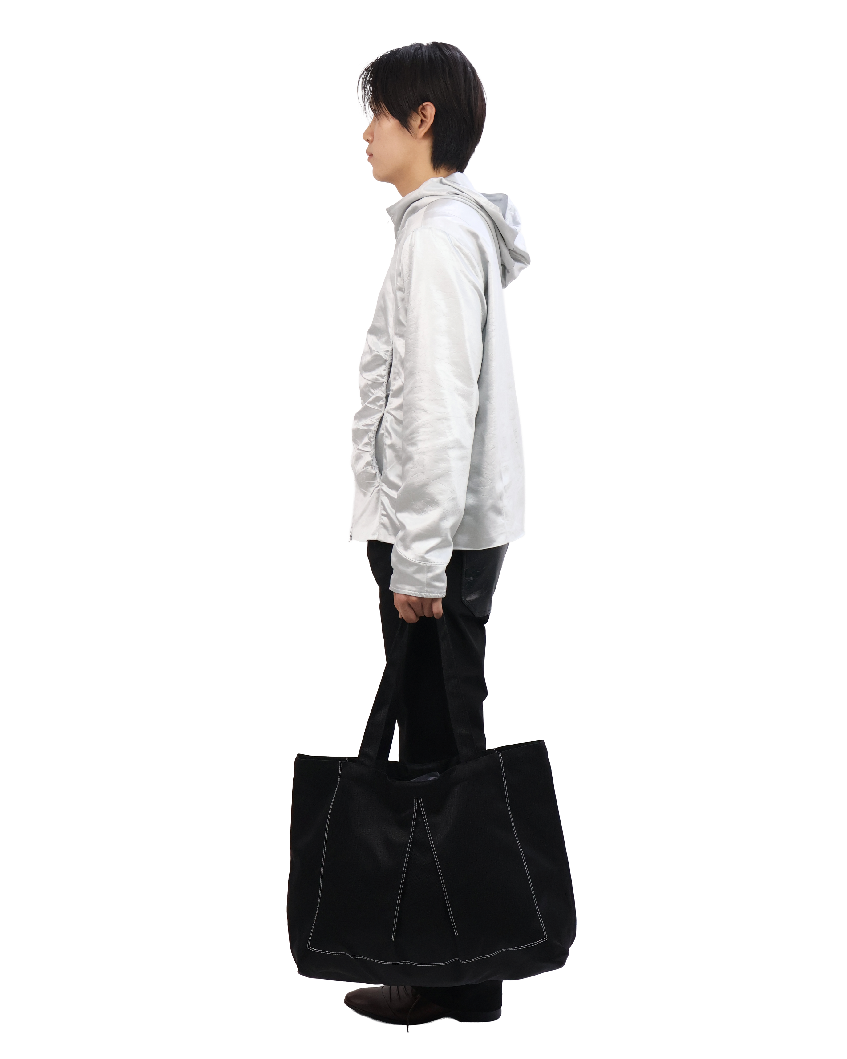 Hooded Jacket - Silver