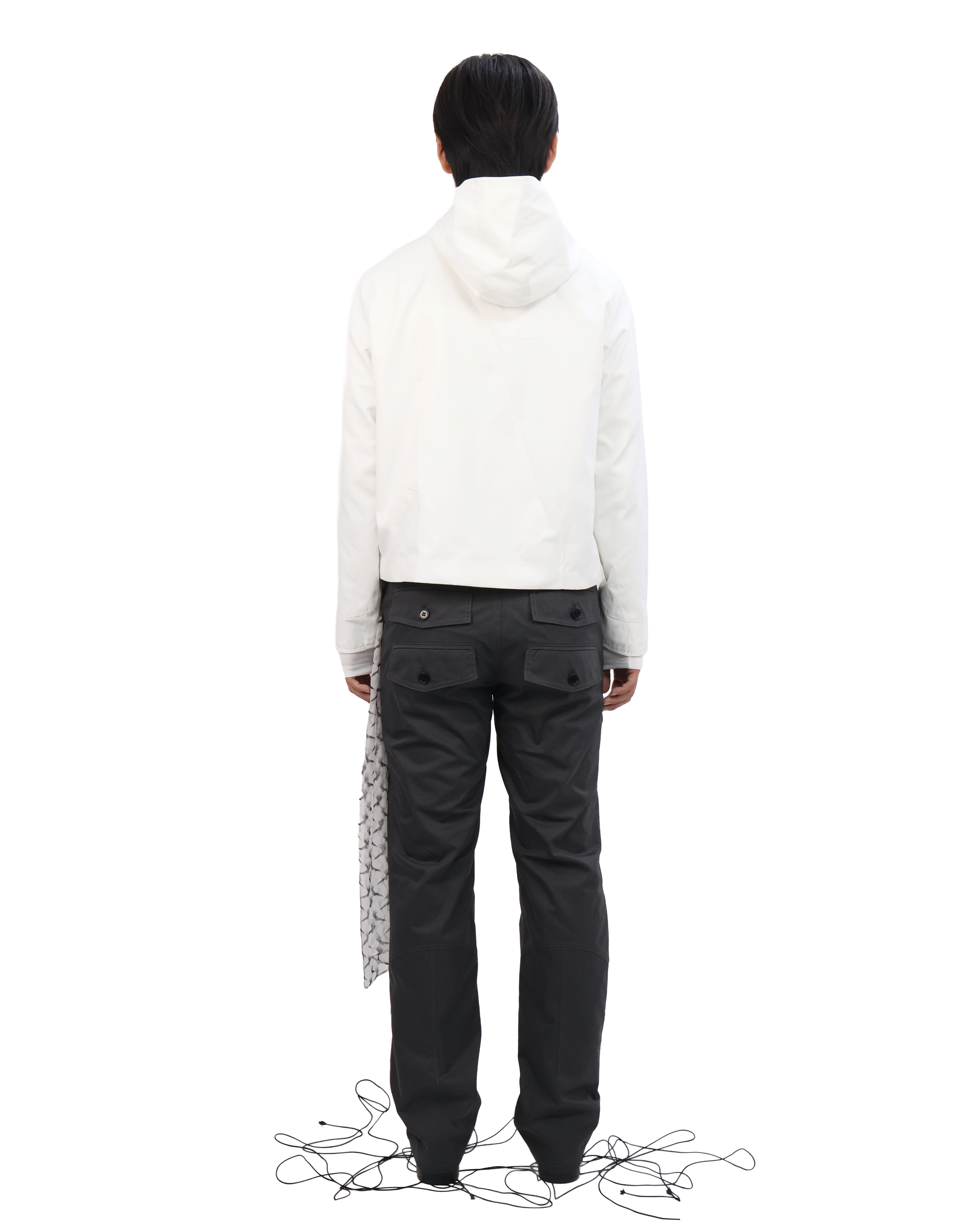 Hooded Jacket - White