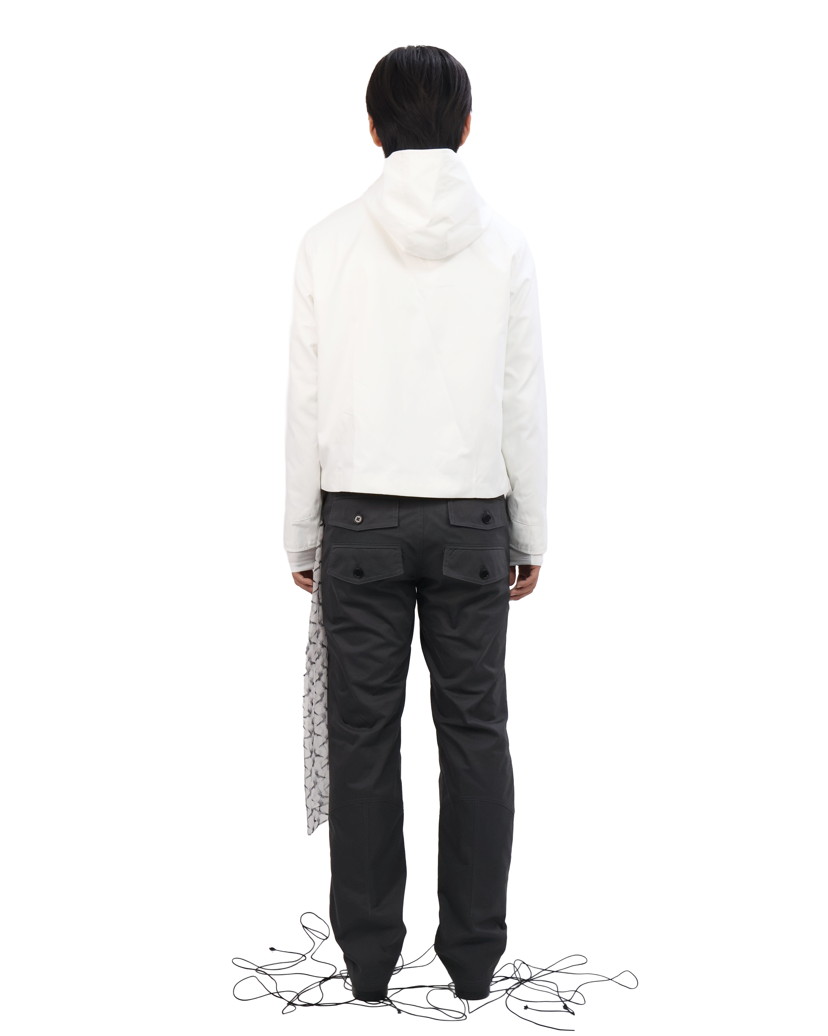 Hooded Jacket - White