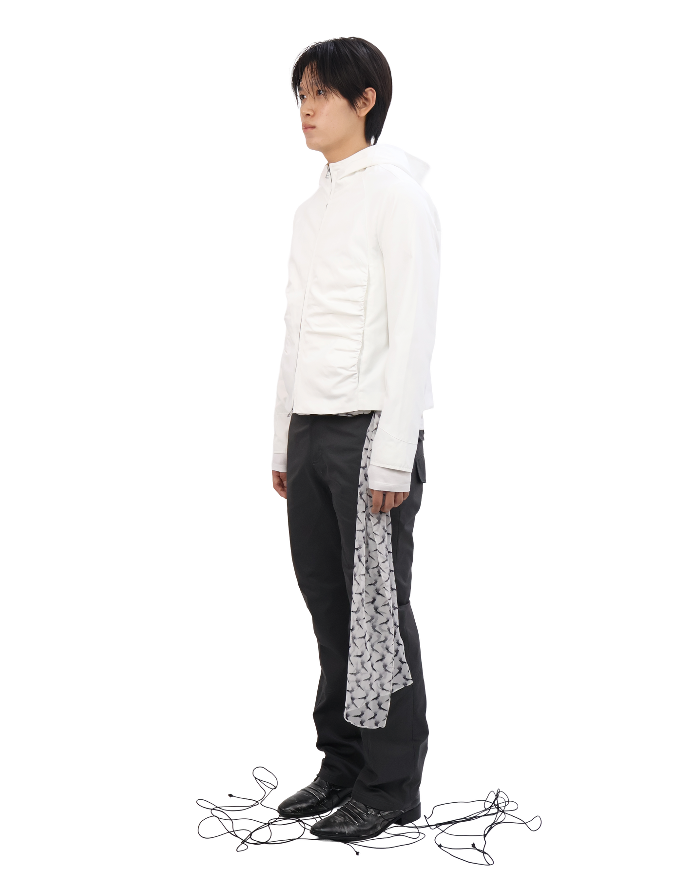 Hooded Jacket - White