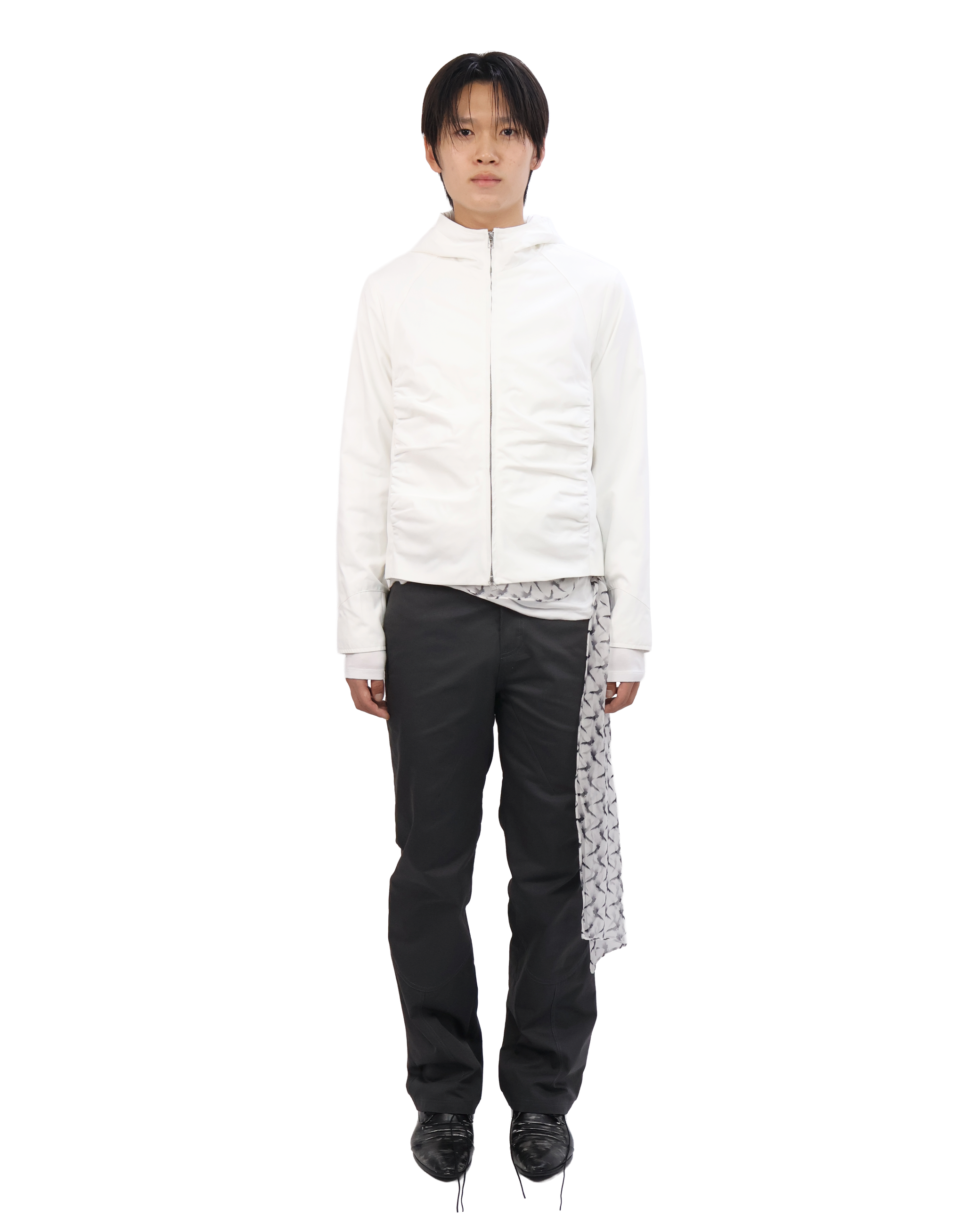 Hooded Jacket - White