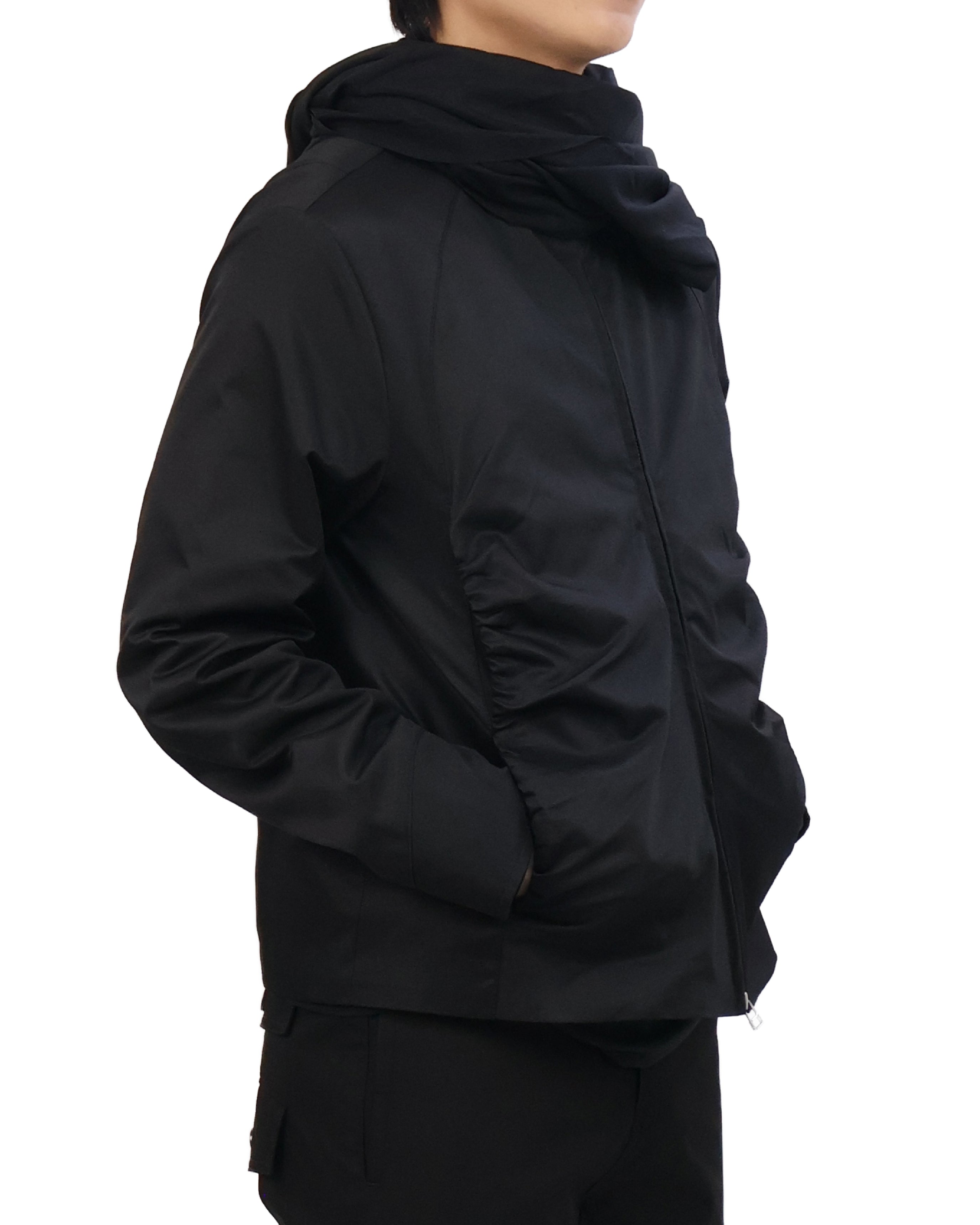 Hooded Jacket - Black