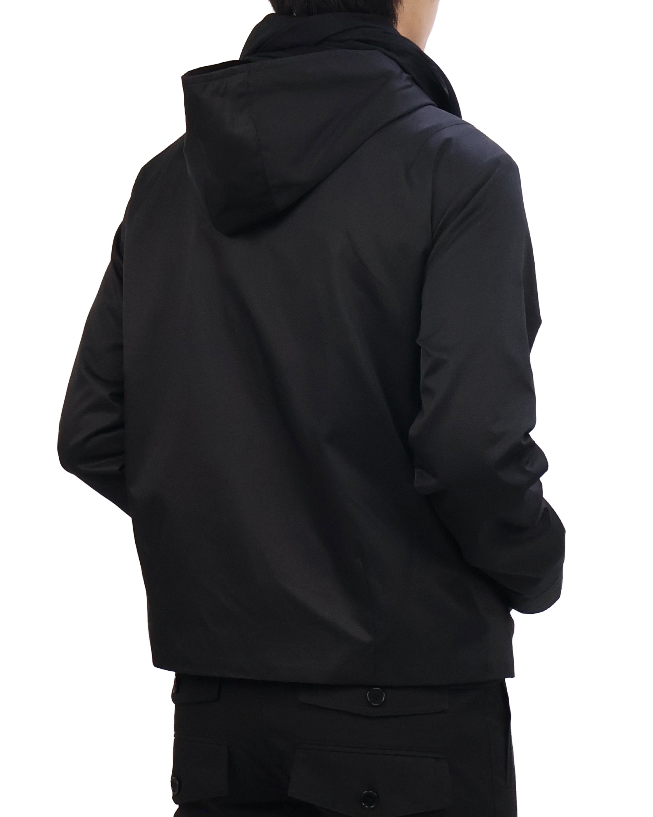 Hooded Jacket - Black