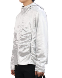 Hooded Jacket - Silver