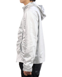 Hooded Jacket - Silver