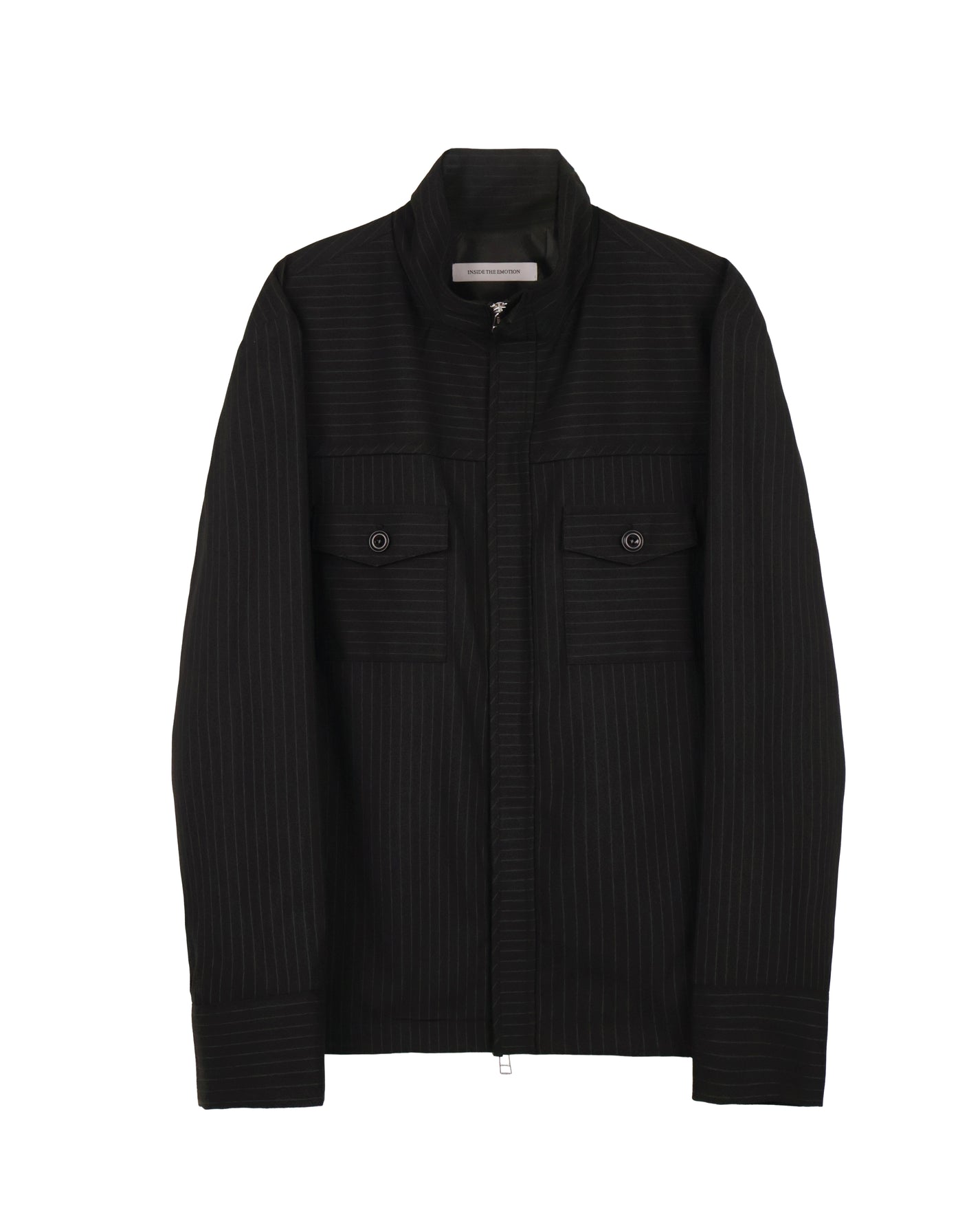 Striped Jacket - Black