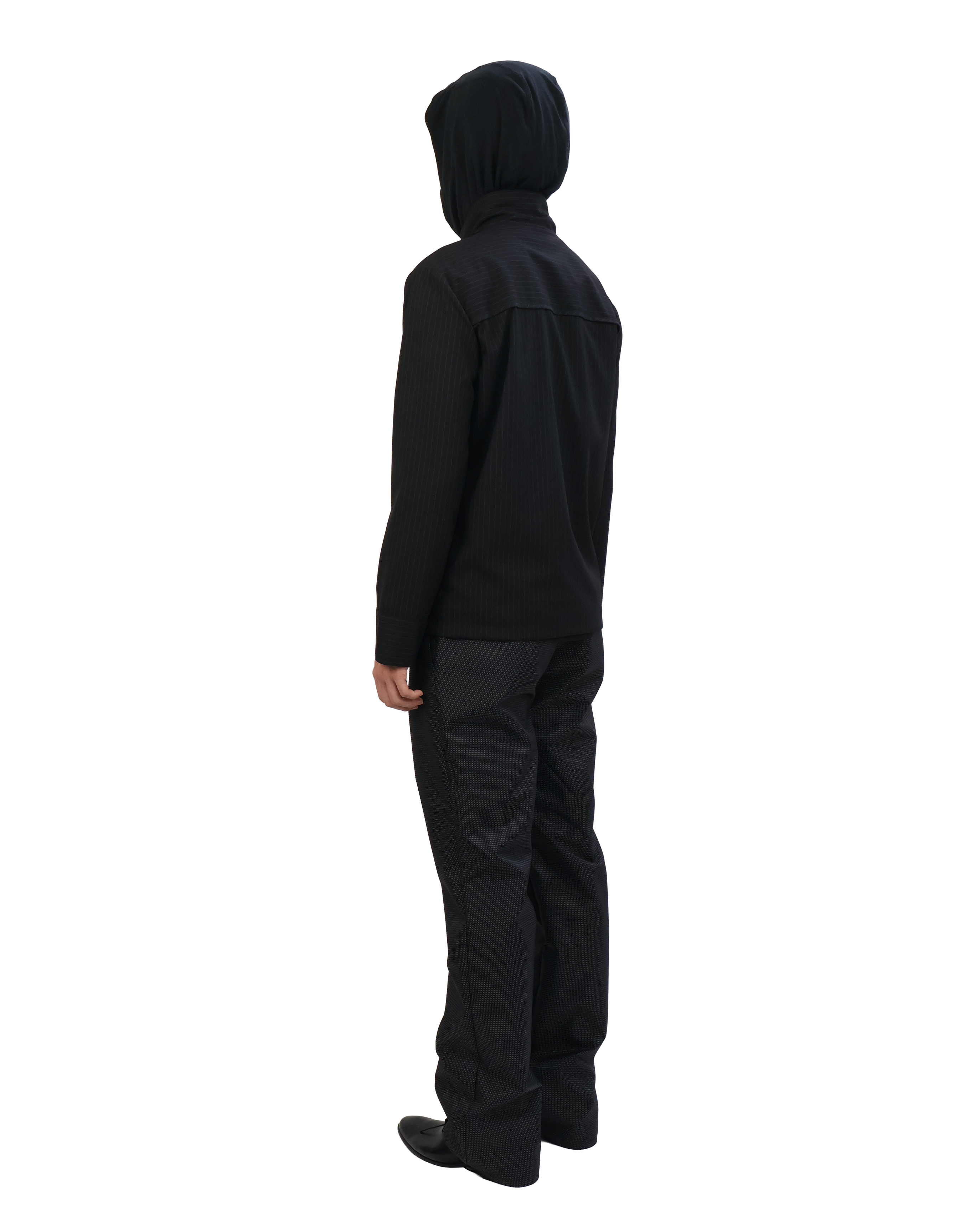 Striped Jacket - Black