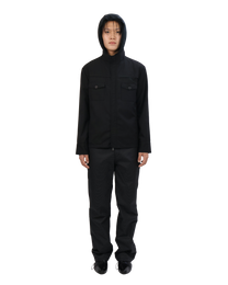 Striped Jacket - Black