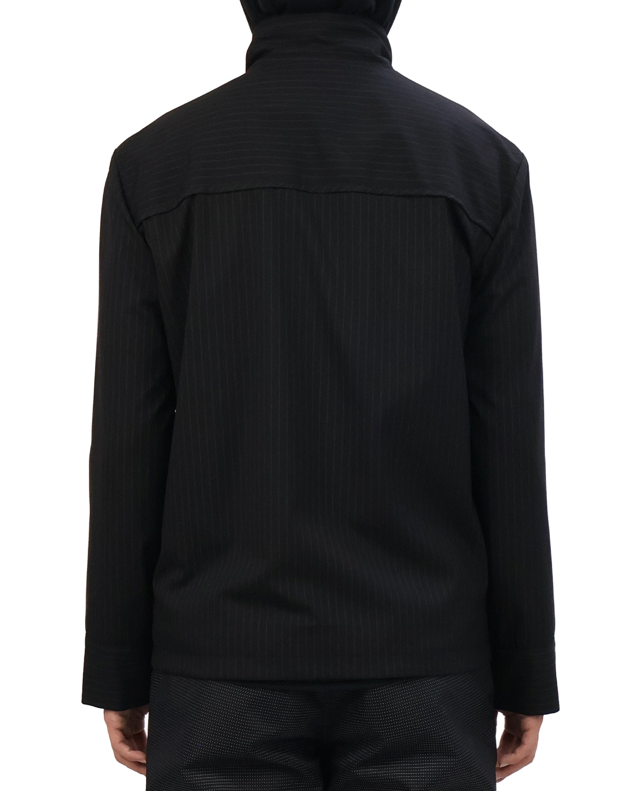 Striped Jacket - Black