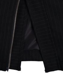 Striped Jacket - Black