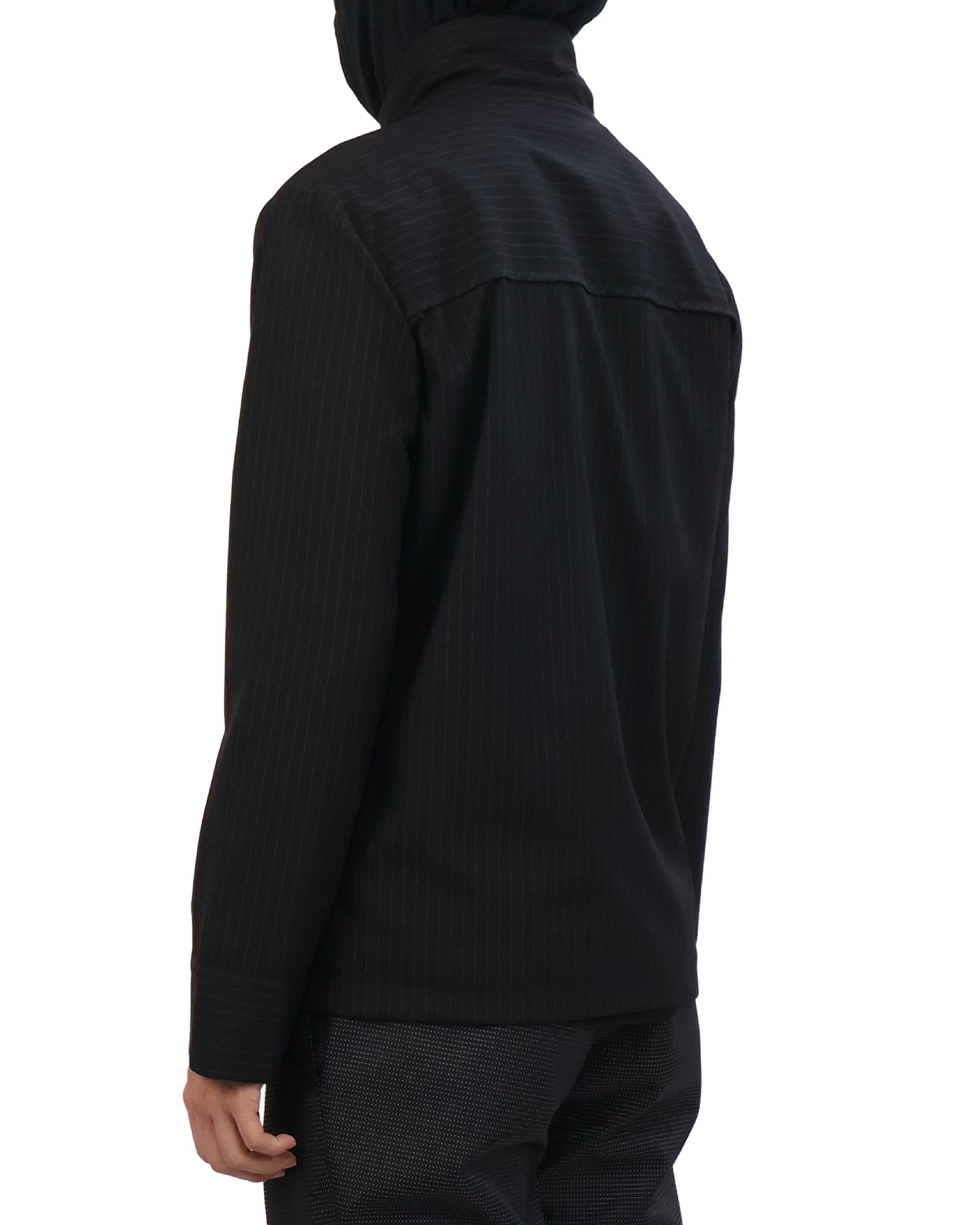 Striped Jacket - Black