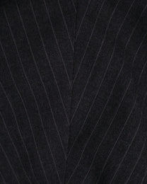 Striped Jacket - Deep Charcoal