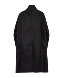 Technical Long Coat - Steel Black