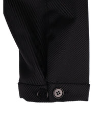 Technical Long Coat - Steel Black