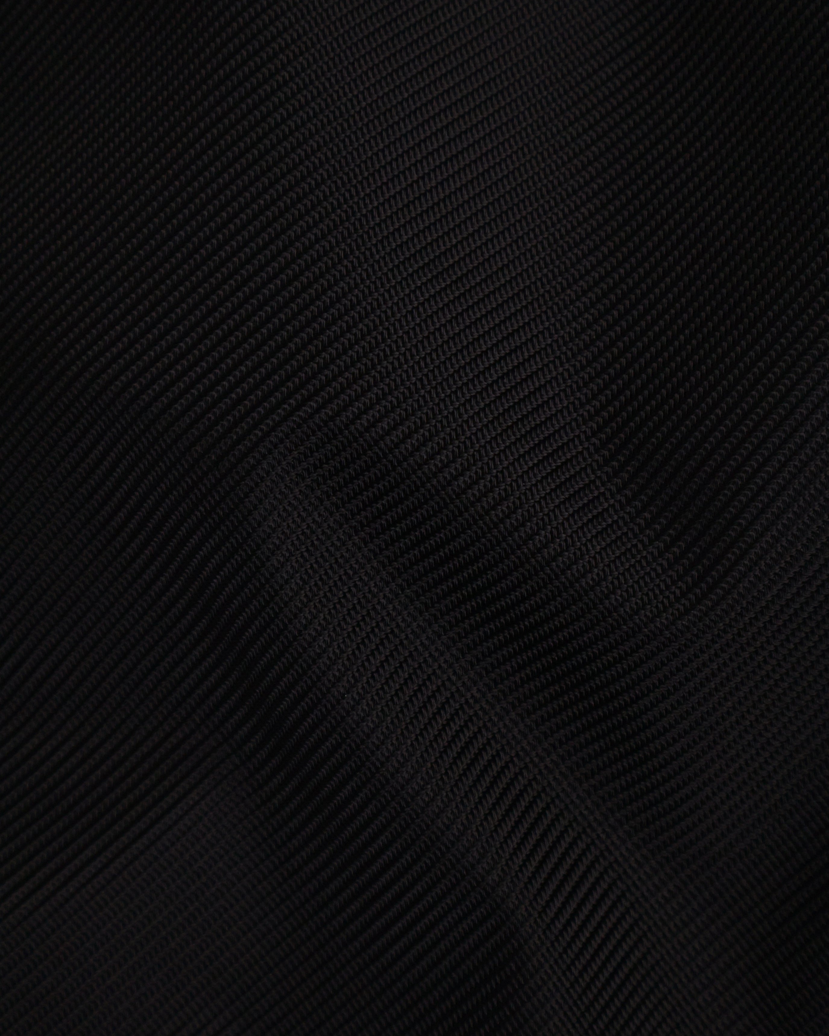 Technical Long Coat - Steel Black