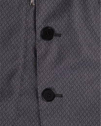 Technical Long Coat -Shadow Grid