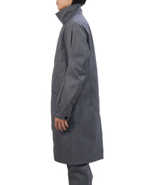 Technical Long Coat -Shadow Grid