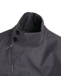 Technical Long Coat -Shadow Grid