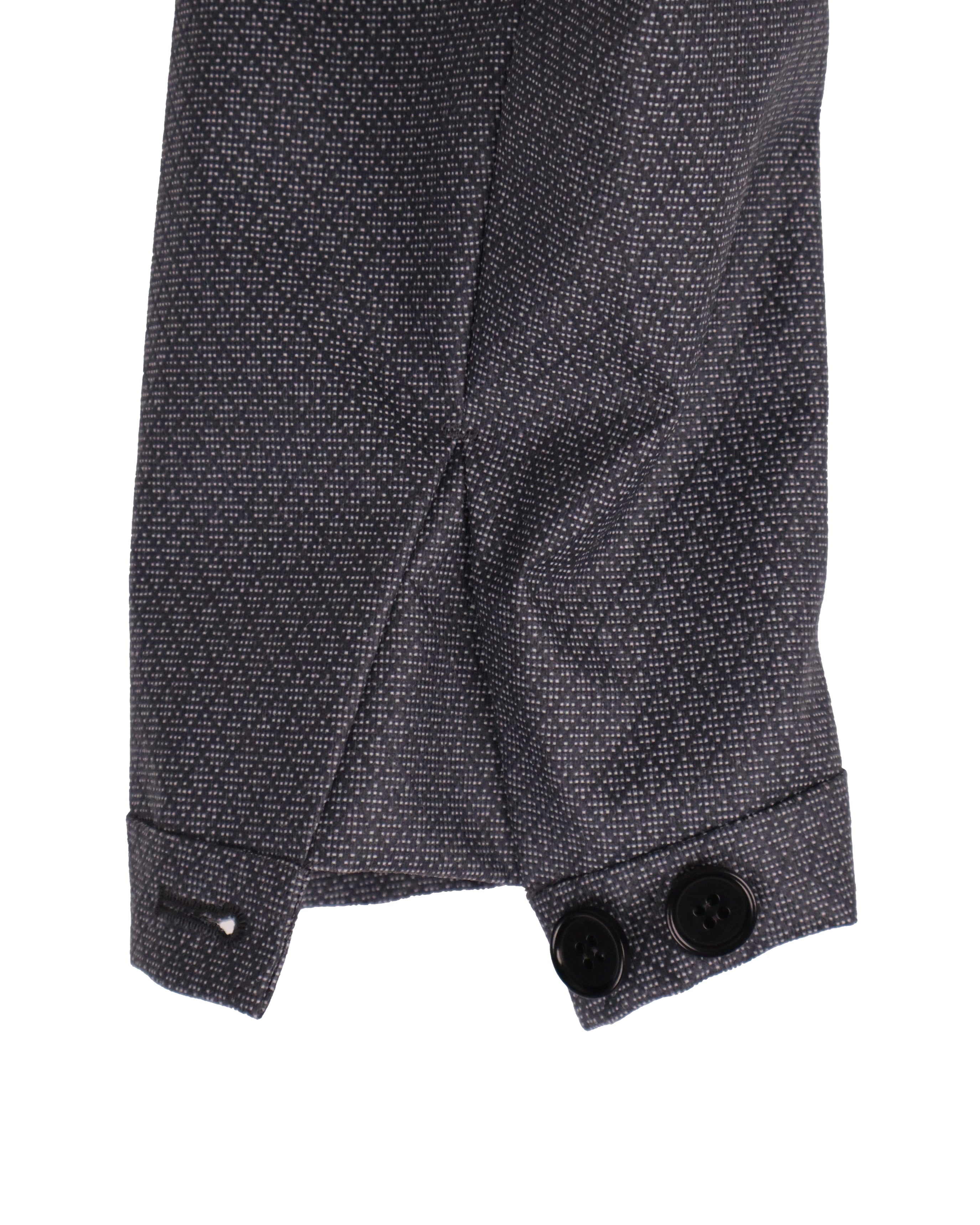 Technical Long Coat -Shadow Grid