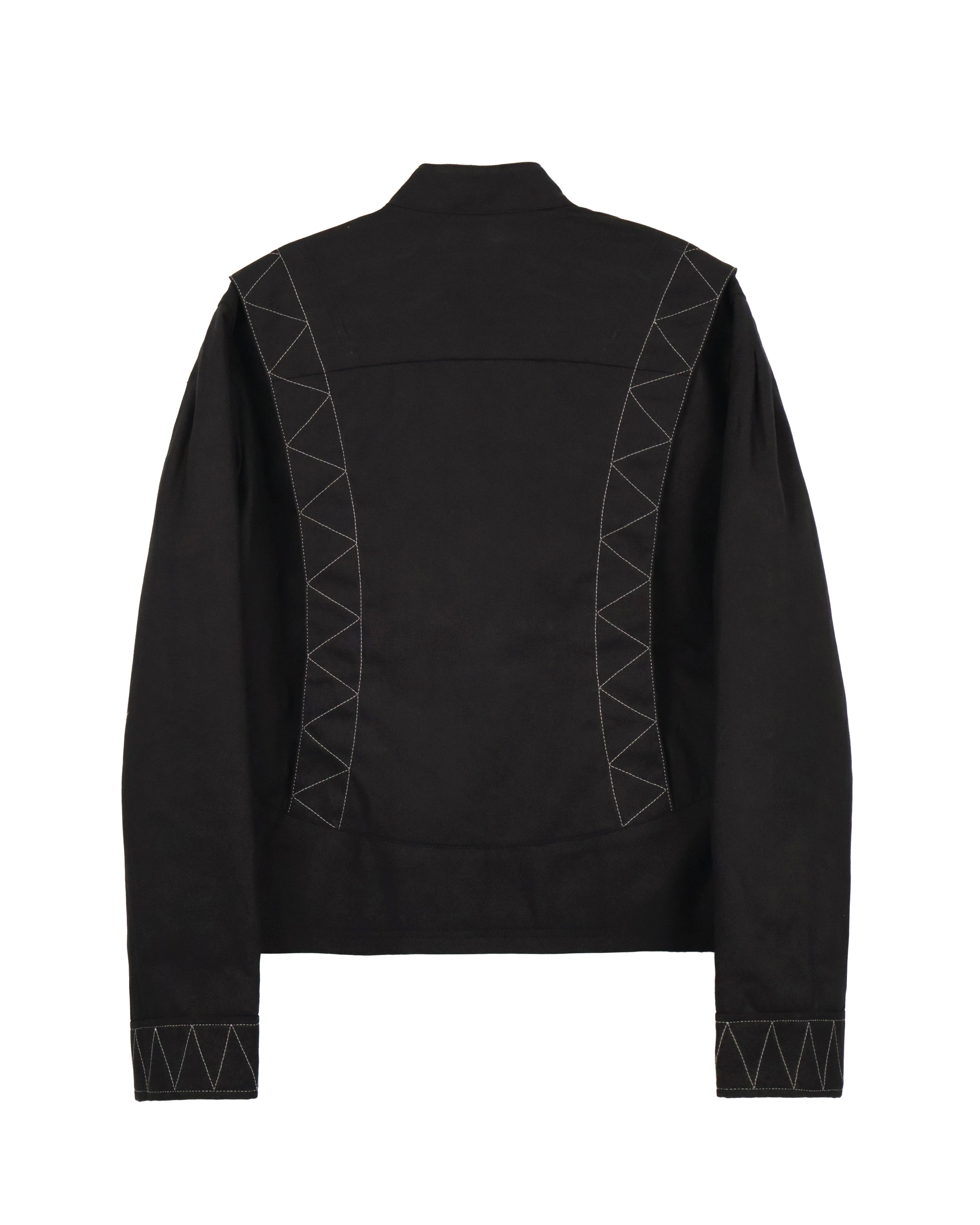 Layered Jacket - Black