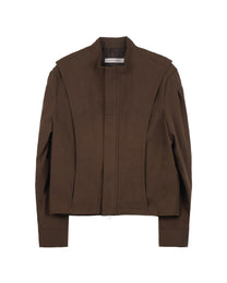 Layered Jacket - Brown