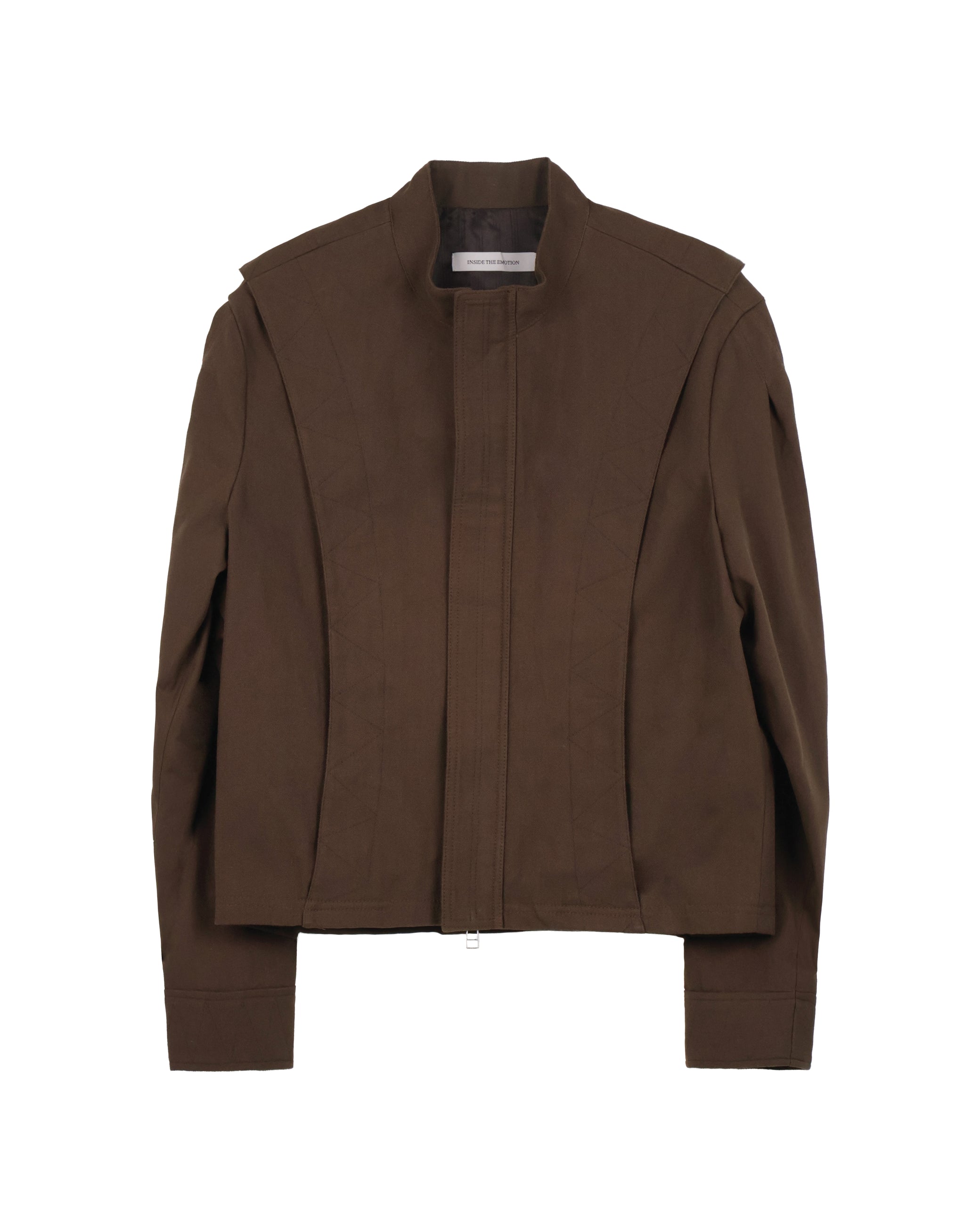 Layered Jacket - Brown