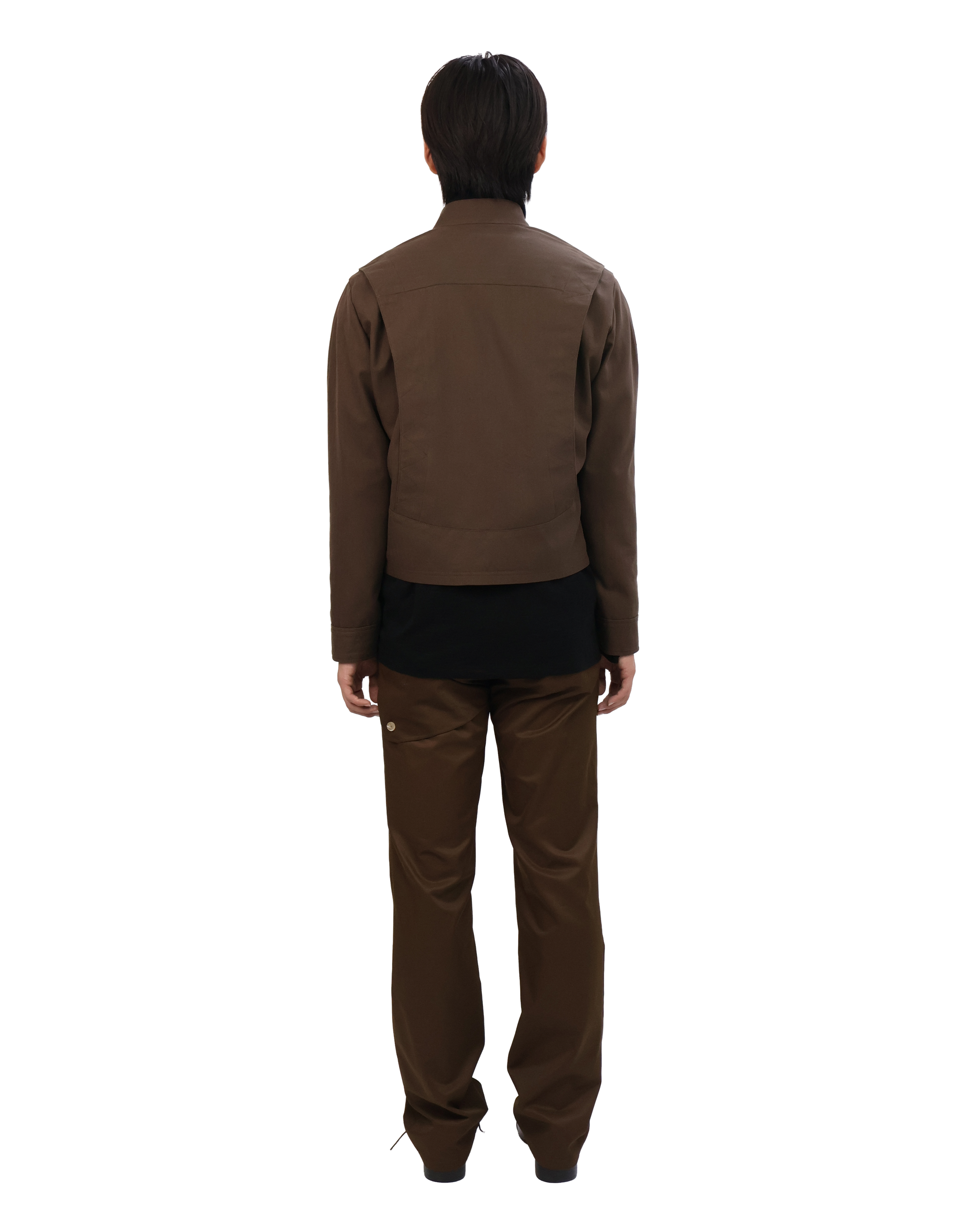 Layered Jacket - Brown