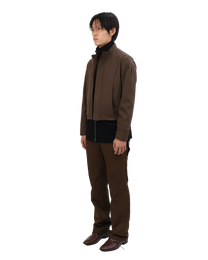 Layered Jacket - Brown